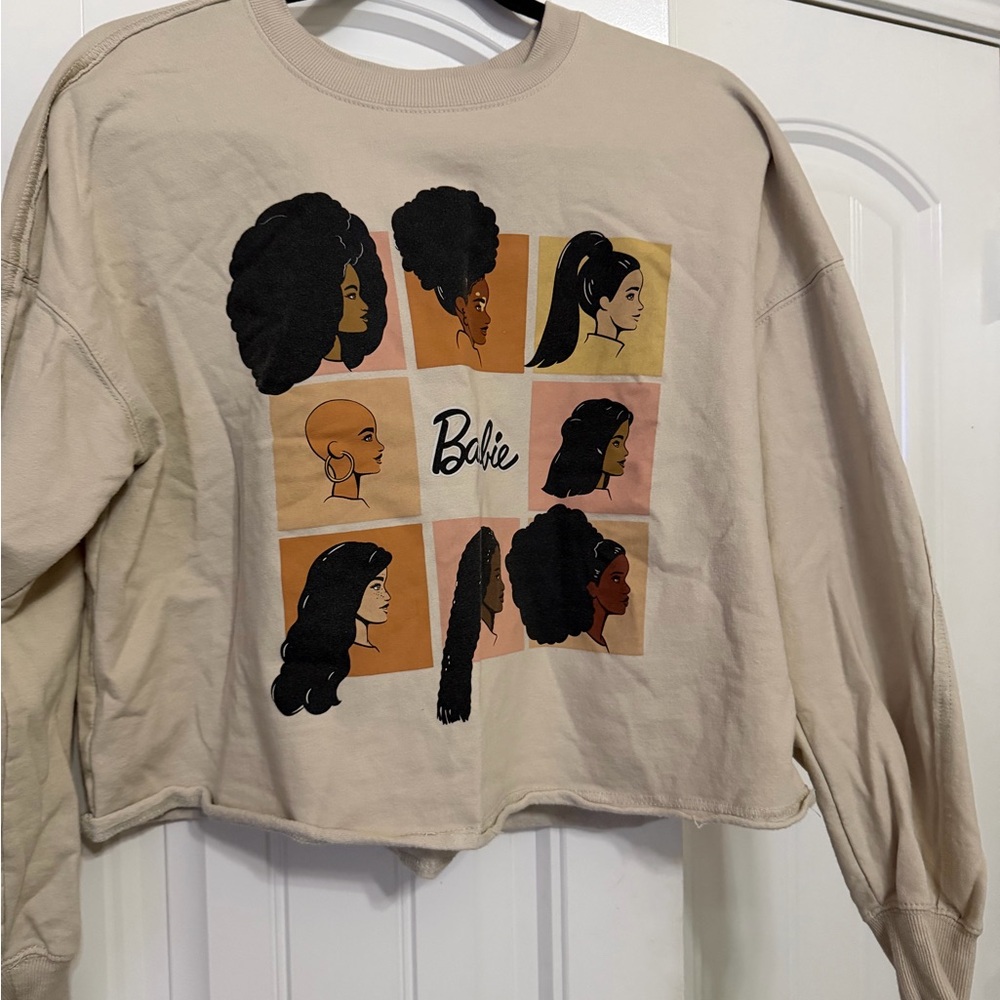 Barbie Multicolor Graphic Sweatshirt